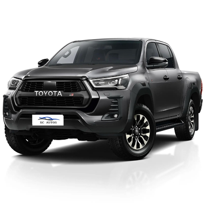 4X4 Pickup Truck Used Toyota Hilux with Multi-link Rear Suspension and LED Headlights