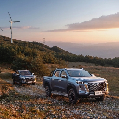 2024 Changan Lantuozhe Electric Pickup Trucks 4 Forward Shift 5 Seating Capacity