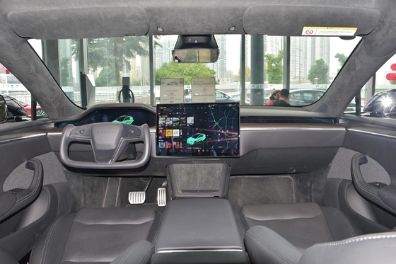 Electric Parking Brake Tesla Model S Used Energy Auto Car with Fuel-Electric