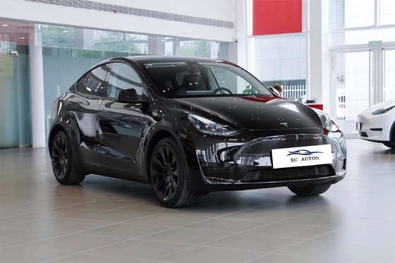 Electric Parking Brake Tesla Model Y Used Energy Electrical Auto Car with Front 4 Rear 4 Radar