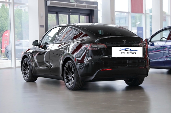 Electric Parking Brake Tesla Model Y Used Energy Electrical Auto Car with Front 4 Rear 4 Radar