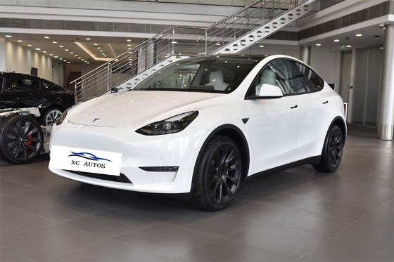 Electric Parking Brake Tesla Model Y Used Energy Electrical Auto Car with Front 4 Rear 4 Radar
