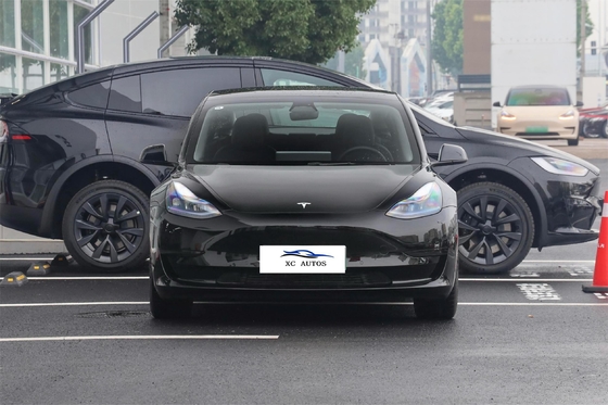 8 Months Old Tesla Model 3 Used Energy Electrical Auto Car with Front 4 Rear 4 Radar