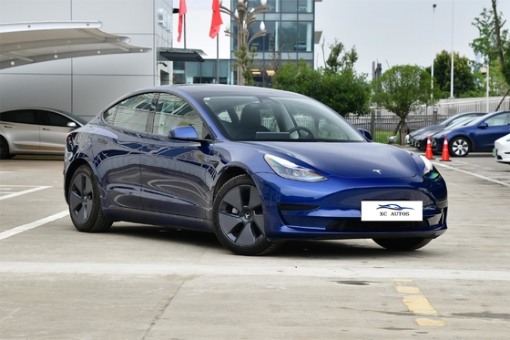 8 Months Old Tesla Model 3 Used Energy Electrical Auto Car with Front 4 Rear 4 Radar