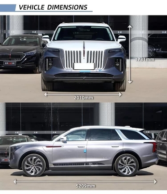LED Headlights and ABS 2024 Hongqi E-HS9 Electric Car for 's Latest Energy Vehicles