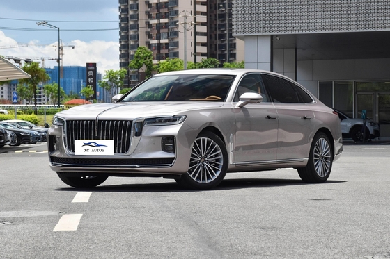 Luxury Hongqi H9 2022 2.0t EV Electric Car with Front 4 Rear 4 Radar 4988*1875*1470mm