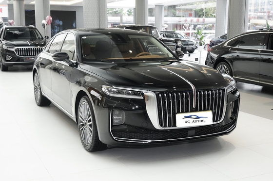 Luxury Hongqi H9 2022 2.0t EV Electric Car with Front 4 Rear 4 Radar 4988*1875*1470mm