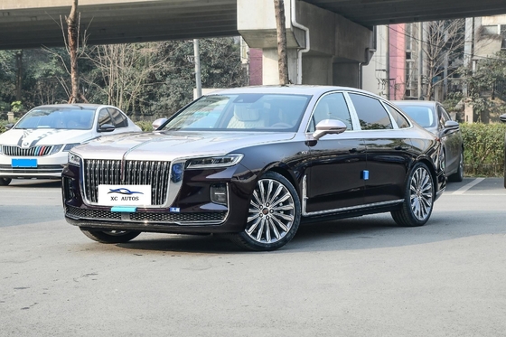 Luxury Hongqi H9 2022 2.0t EV Electric Car with Front 4 Rear 4 Radar 4988*1875*1470mm
