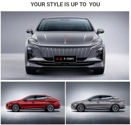 2023 Hongqi E-QM5 Pure Electric 5-Seat Black Color 4-door 5-Seater for Russian Market