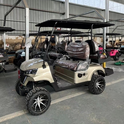 Lowest Priced Electric Golf Cart Car Mini ATV 4 6 Seater with Phosphoric Acid Battery