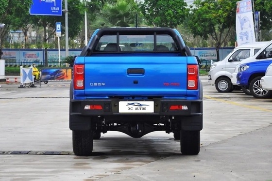 8th Gear Automatic JAC T8 PRO 2.4t Diesel 4WD Pickup Truck for Outdoor Activities