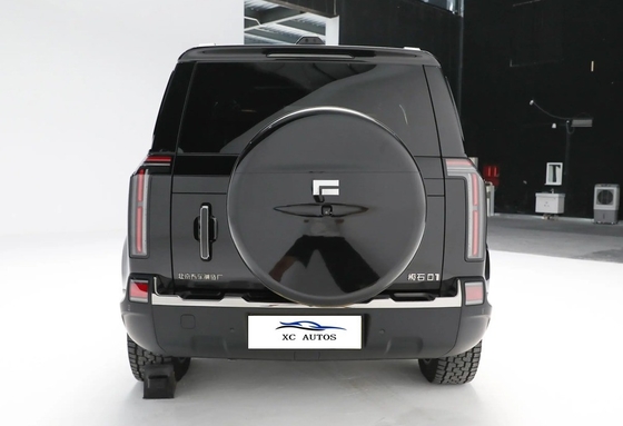 Mid-Size SUV with Dual-motor 4WD Electric Vehicle 4 Cylinders and Single Speed Gearbox