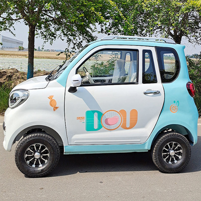 4-Door 4-Seat EV Car Mini Electric Car For Adult in Max Speed 60-120km/h Mileage 50km