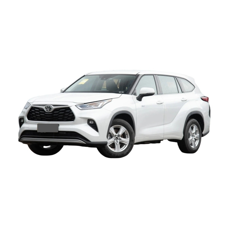 Multi-function Steering Wheel Toyota Highlander Hybrid Car 2024 7 Seats Suv with TPMS