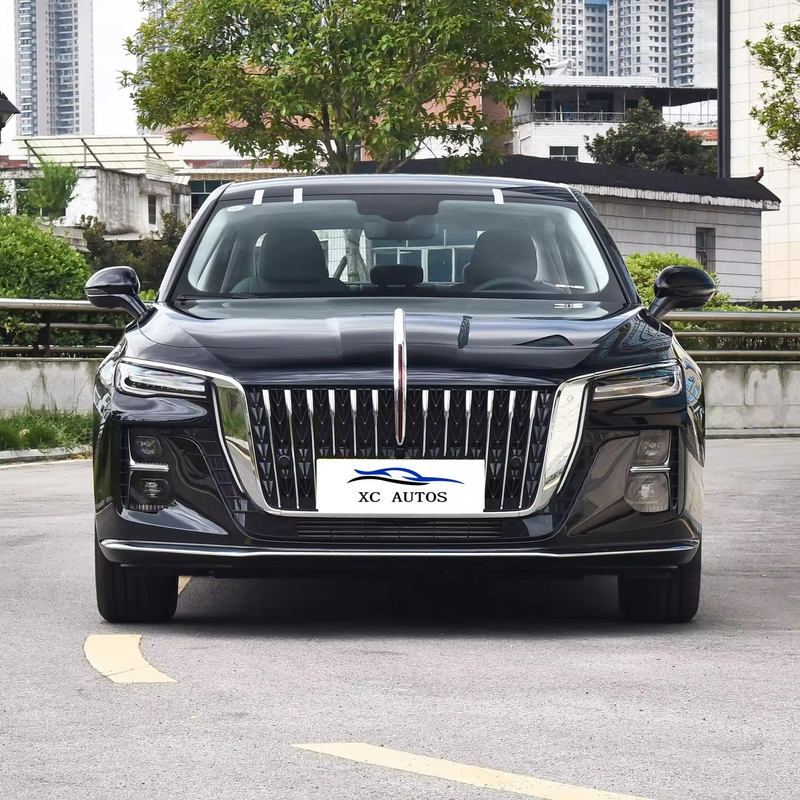 Hongqi H5 Electric Cars Used Cars High Speed Multi-link Front Suspension Leather Seat